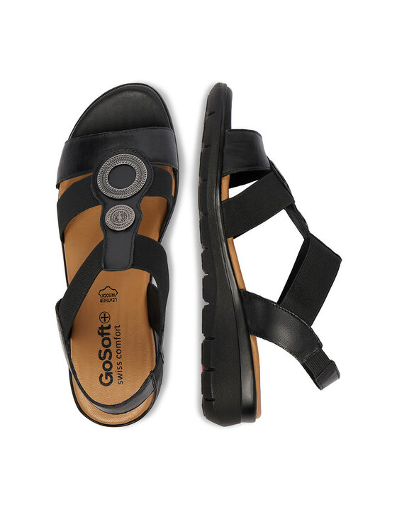 Go Soft Go Soft Sandale CEO-WI16-INES-07 Crna