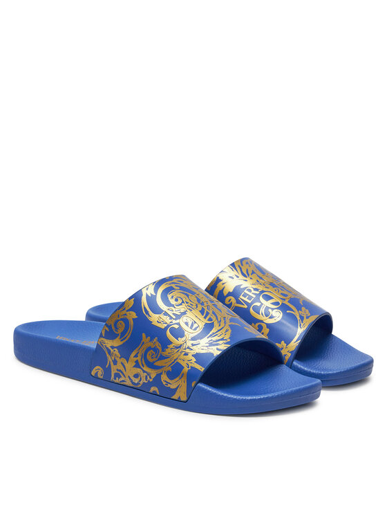 Versace Jeans Couture Versace Jeans Couture Klapki 76YA3SQ4 Żółty