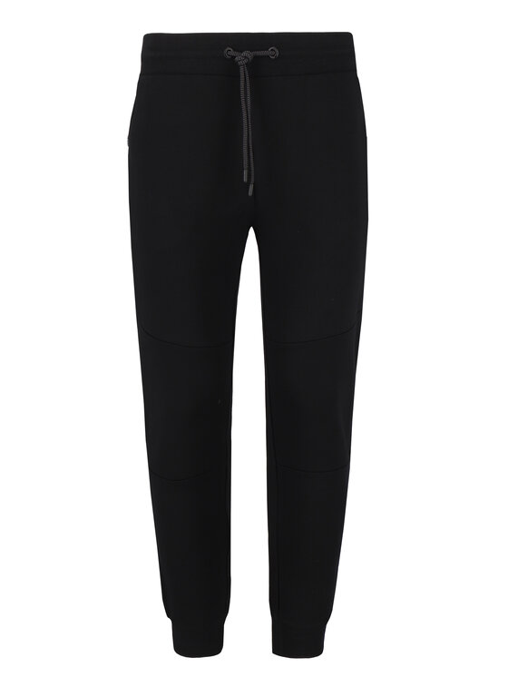 Volcano Volcano Spodnie dresowe N-KANTON Czarny Regular Fit