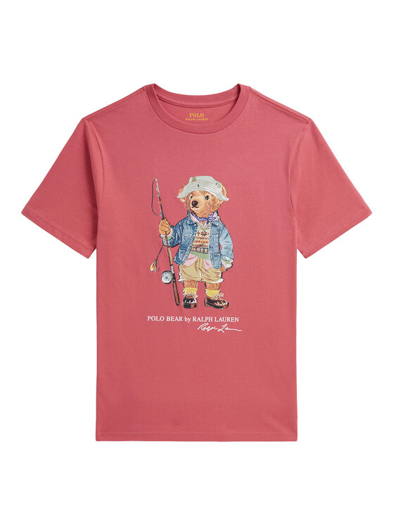 Polo Ralph Lauren Polo Ralph Lauren Tričko 323B18890003 Svetlo červená Regular Fit