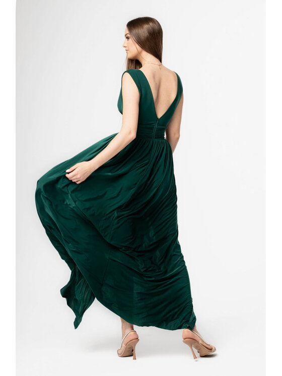 Aurora Aurora Sukienka Aurelia Zielony Feminine Fit