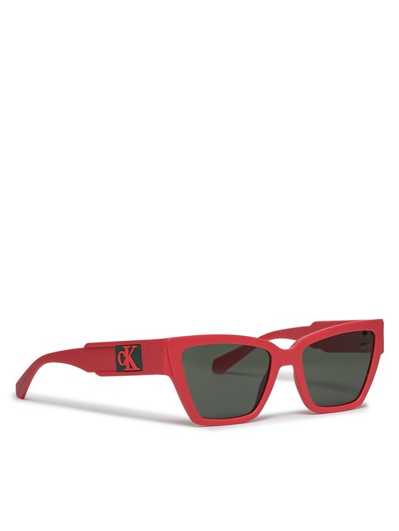 Ochelari de soare Calvin Klein Jeans CKJ23624S Roșu