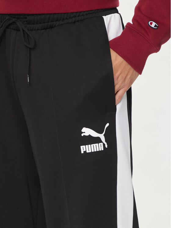 Puma Puma Melegítő alsó Iconic T7 625412 Fekete Straight Leg