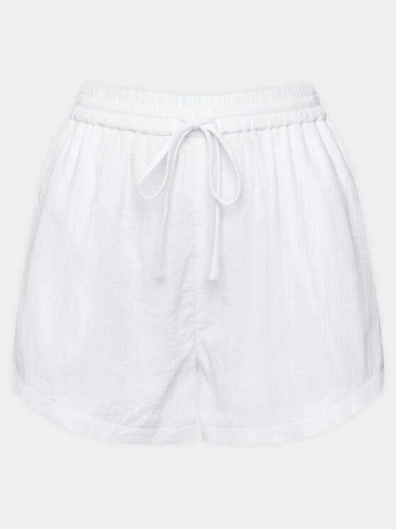 Seafolly Seafolly Kratke hlače iz tkanine 55208-SH Bela