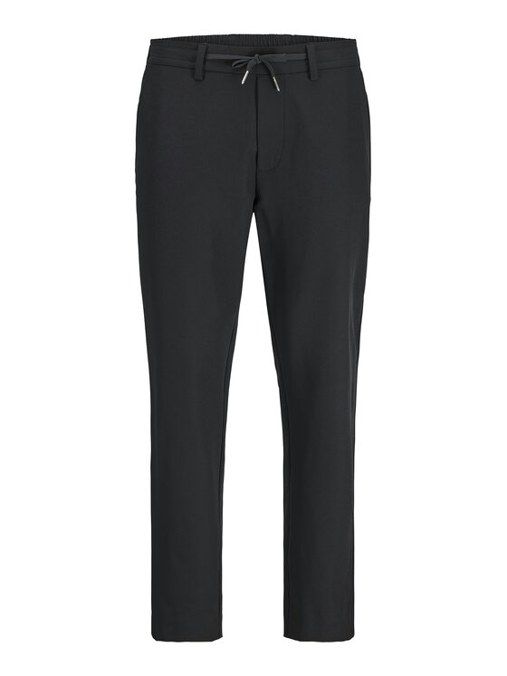 Jack & Jones Jack & Jones Παντελόνι υφασμάτινο Kane 12286943 Μαύρο Relaxed Fit