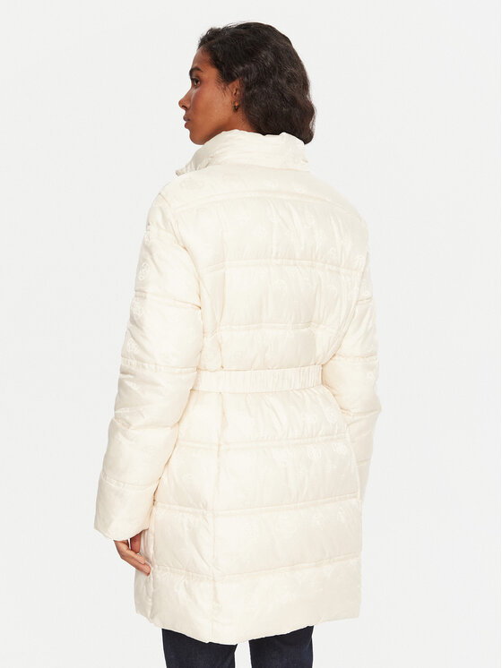 Guess Guess Zimní bunda W5BL44 W2912 Béžová Regular Fit