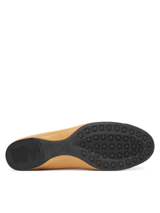 Tory Burch Tory Burch Baleriny Claire Cap-Toe Ballet 156309 Beżowy