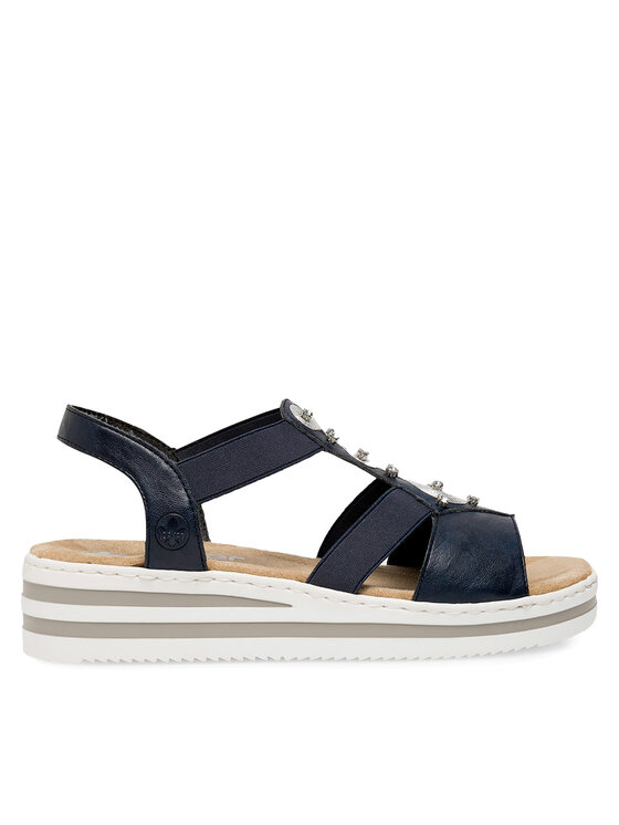 Sandale Rieker V0287-14 Bleumarin