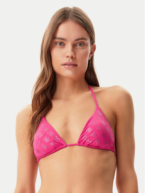 Guess Guess Bikini partea de sus E5GJ13 MC040 Roz