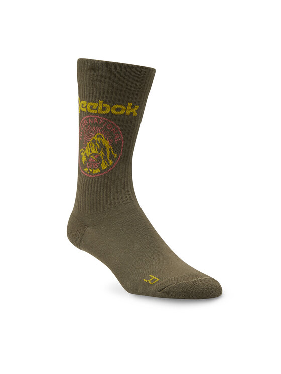 Șosete Înalte Unisex Reebok Classics Camping Socks HD9946 Verde