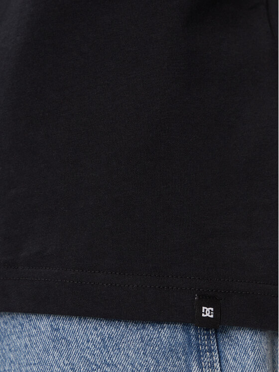 DC DC Póló Dc Star Hss ADYZT05373 Fekete Regular Fit