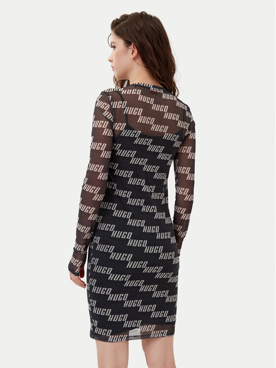 HUGO HUGO Повсякденна сукня HUGO-50534848 Сірий Regular Fit