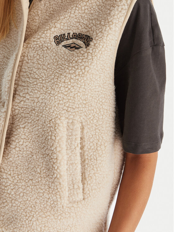 Billabong Billabong Brezrokavnik Be Happy Vest EBJPF00118 Écru Regular Fit