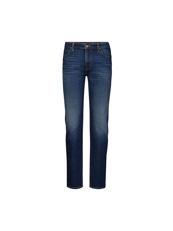 Lee Lee Jeansy MALONE Niebieski Regular Fit