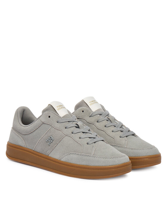 Tommy Hilfiger Tommy Hilfiger Tenisice Th Heritage Court Sneaker Suede FW0FW09266 Siva
