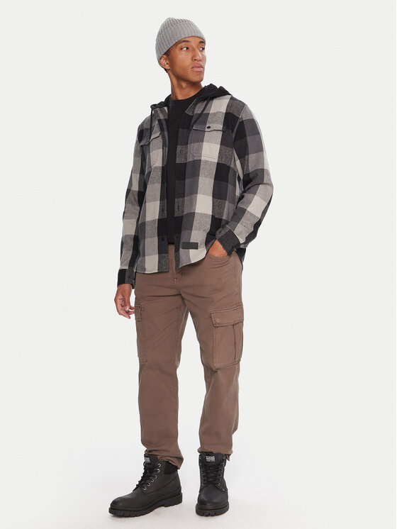 DC Shoes DC Shoes Bluza Ruckus Hoodie ADYWT03104 Czarny Regular Fit
