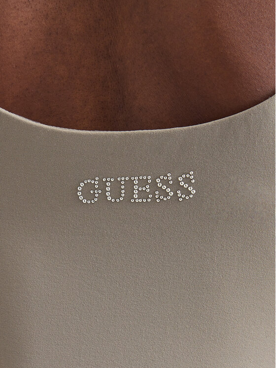 Guess Guess Glaustinukė V6YP17 K4709 Tamsiai smėlinė Slim Fit