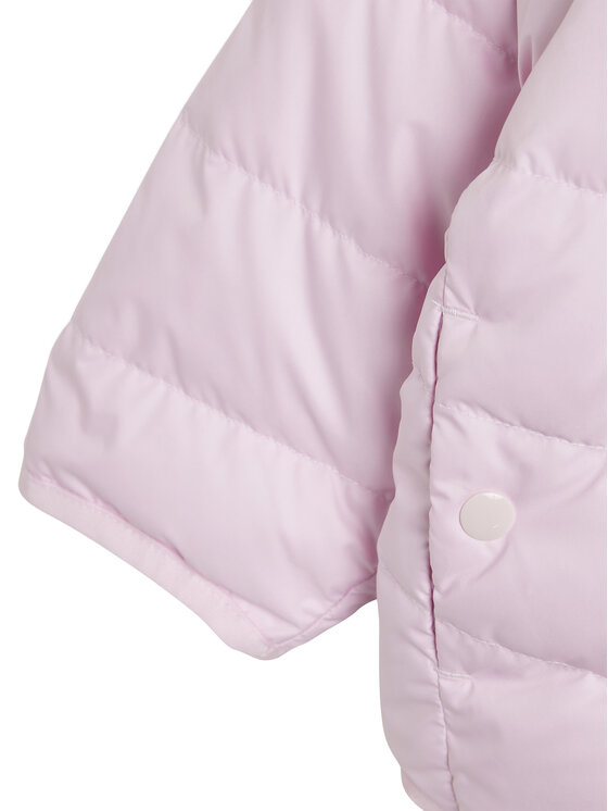 adidas adidas Pūkinė striukė adicolor JY1133 Rožinė Regular Fit