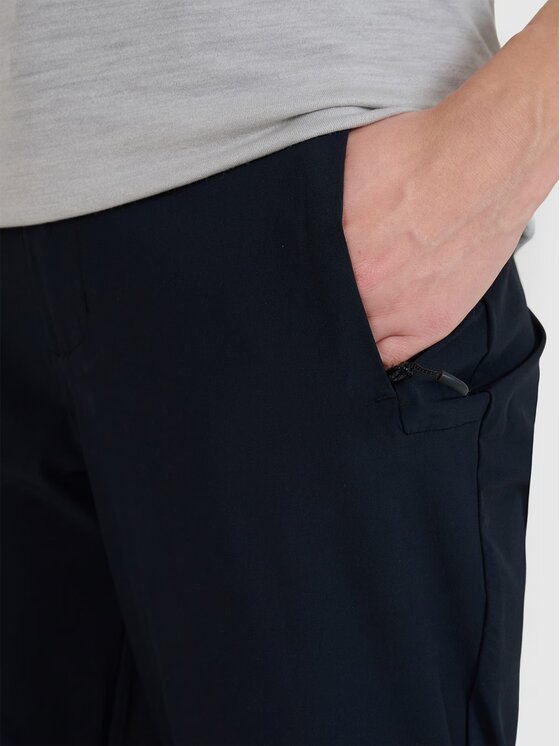 4F 4F Outdoorové nohavice 4FWSS25TFTRF0798-20S Čierna Regular Fit