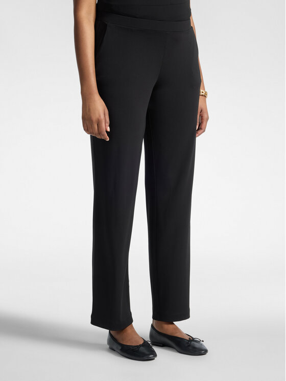 Elena Mirò Elena Mirò Spodnie materiałowe P011Z000215N033 Czarny Regular Fit