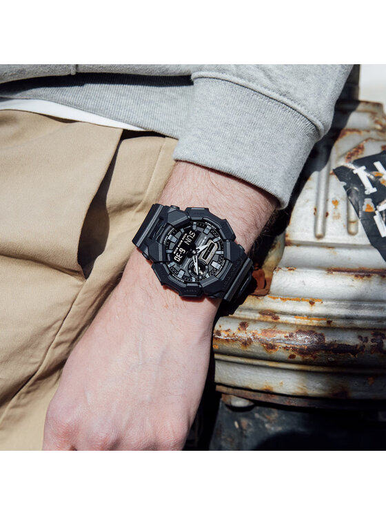 Casio Casio Zegarek GA-010-1A1ER Czarny