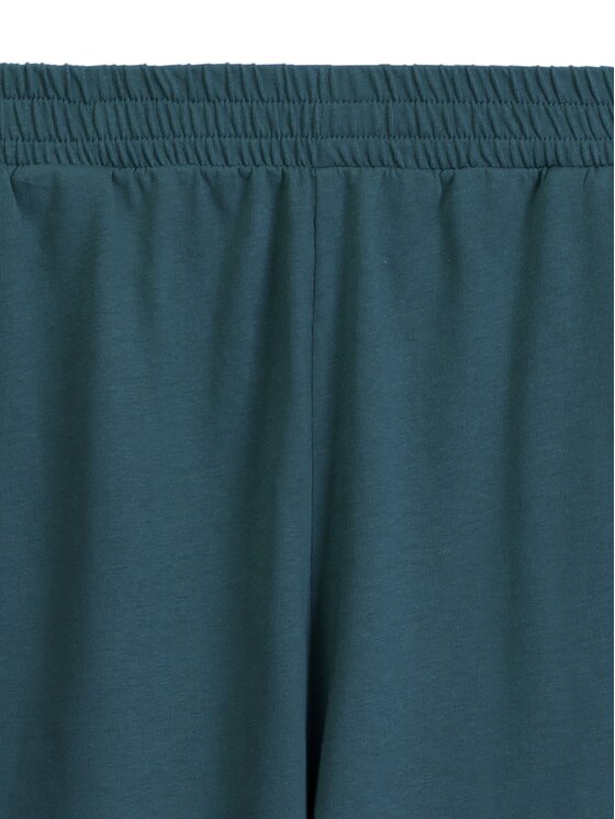 Atlantic Atlantic Piżama Embroidery Turkusowy Regular Fit