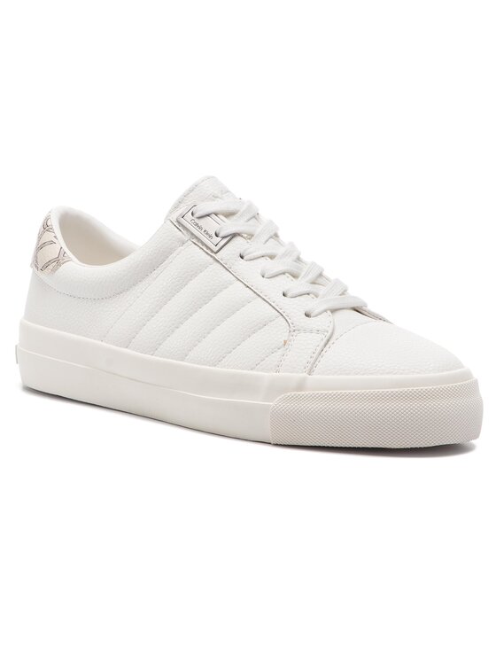 Calvin Klein Calvin Klein Sneakersy Vance E4455 Biela