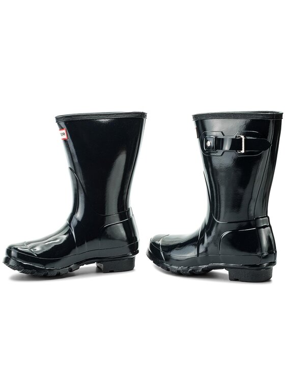 Hunter Hunter Гумени ботуши Org Short Gloss WFS1000RGL Тъмносин