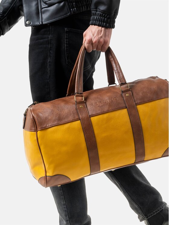 Herling Herling Borsa da viaggio Paxton Giallo