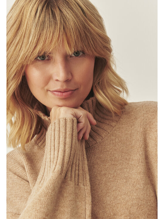 TATUUM TATUUM Sweter MOMA Beżowy