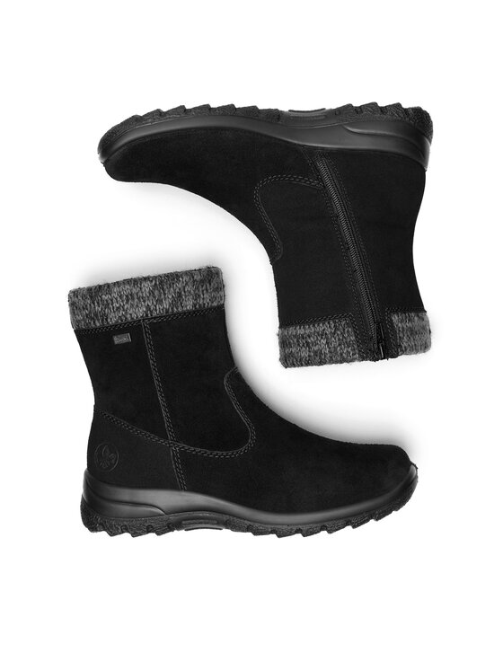 Rieker Rieker Botine L7165-00 Negru
