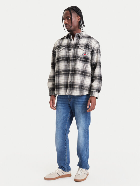 Tommy Jeans Tommy Jeans Преходно яке DM0DM23616 Черен Regular Fit
