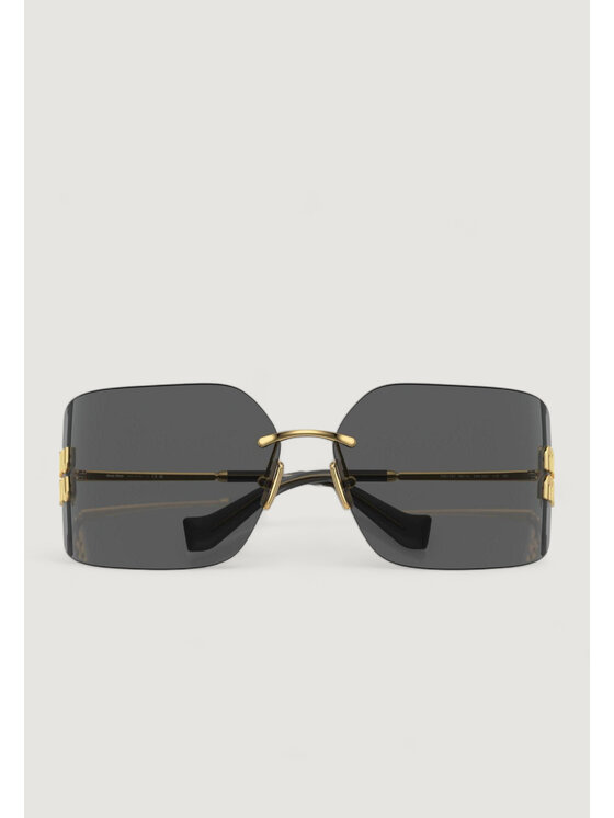 Miu Miu Miu Miu Okulary przeciwsłoneczne 0MU 54YS Czarny