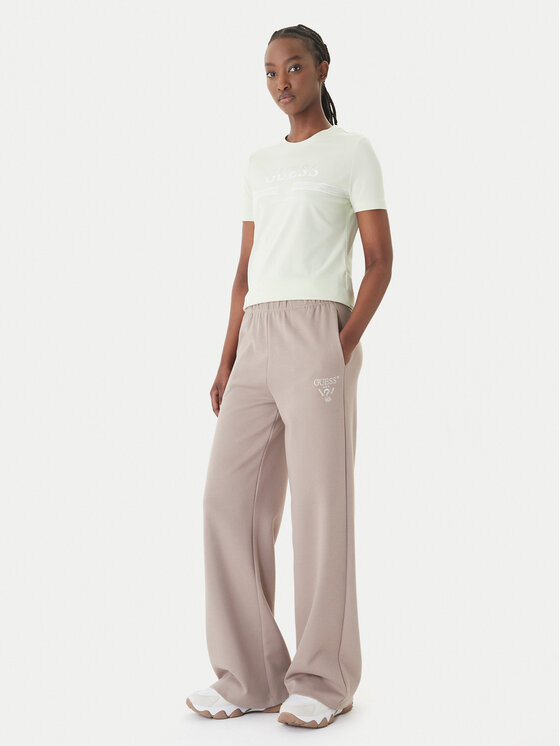 Guess Guess Marškinėliai V6GI07 K2968 Žalia Regular Fit