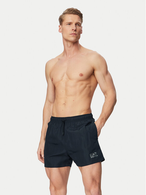 EA7 Emporio Armani EA7 Emporio Armani Szorty kąpielowe 7M001677 AF13019 MC026 Czarny Regular Fit
