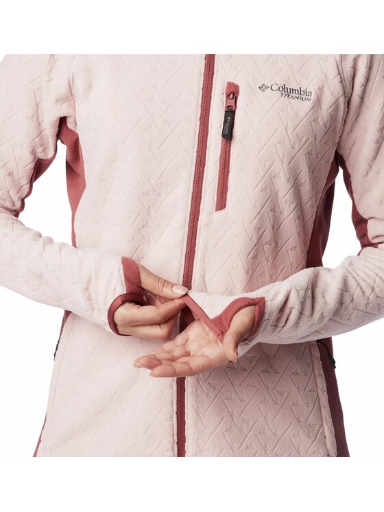 Columbia Columbia Bluza 205345 Różowy Regular Fit