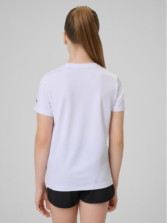 4F 4F Komplet bluzka i szorty sportowe JOY MOTION Kolorowy Regular Fit