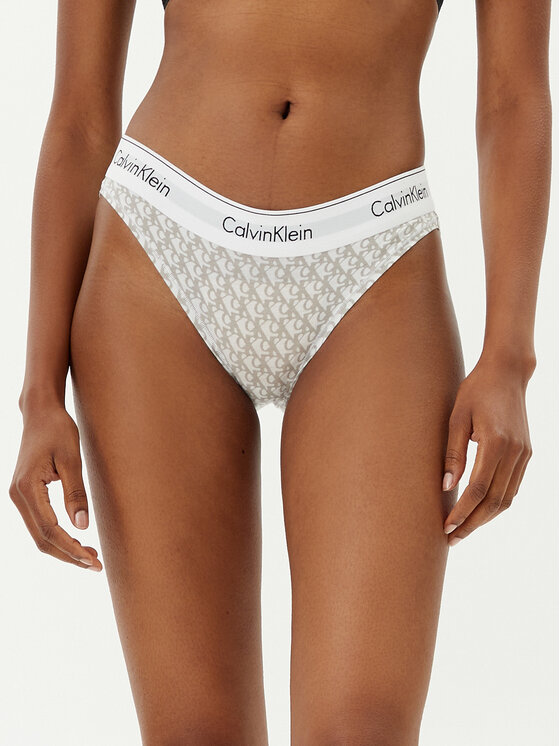 Calvin Klein Underwear Klasické nohavičky 0000F3787E Sivá
