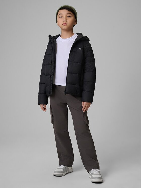 4F 4F Giubbotto piumino 4FJWSS26TDJAM0741-20S Nero Regular Fit