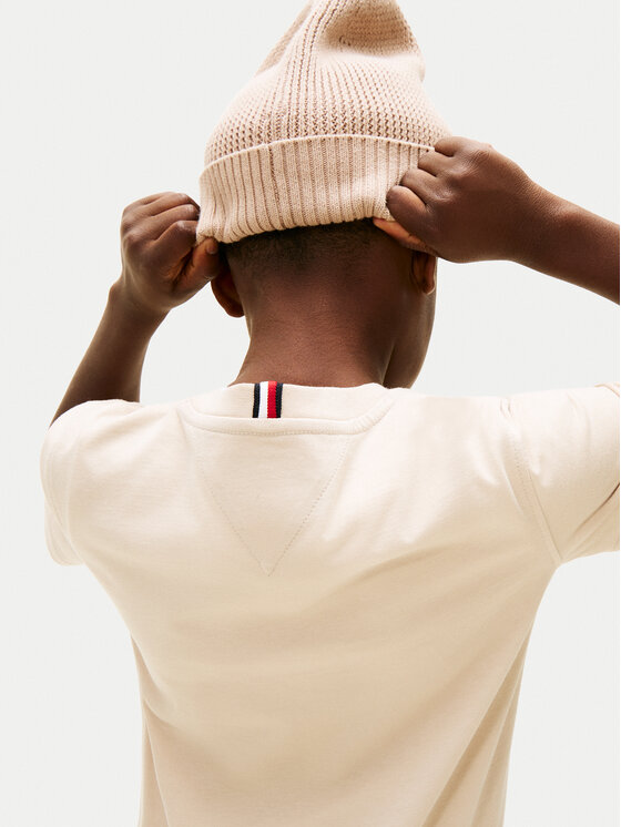 Tommy Hilfiger Tommy Hilfiger T-särk Monotype Print KB0KB10051 M Beež Regular Fit