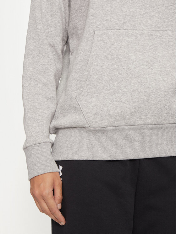 Under Armour Under Armour Bluza Ua Rival Fleece Big Logo 1379501 Szary Loose Fit