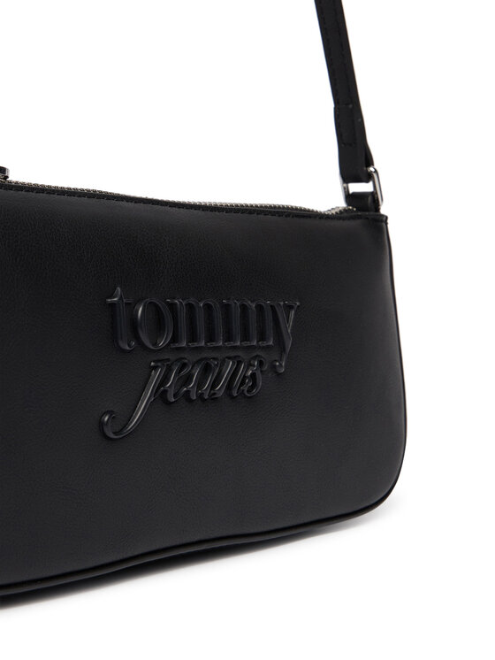 Tommy Jeans Tommy Jeans Geantă Tjw Must Shoulder Bag AW0AW18449 Negru