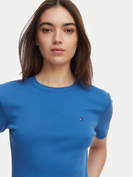 Tommy Hilfiger Tommy Hilfiger T-Shirt New Cody WW0WW40587 Μπλε Slim Fit