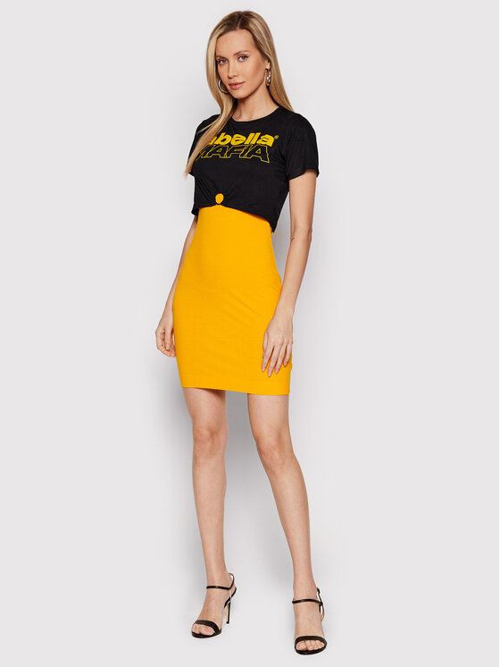 T-shirt 23666 Nero Regular Fit