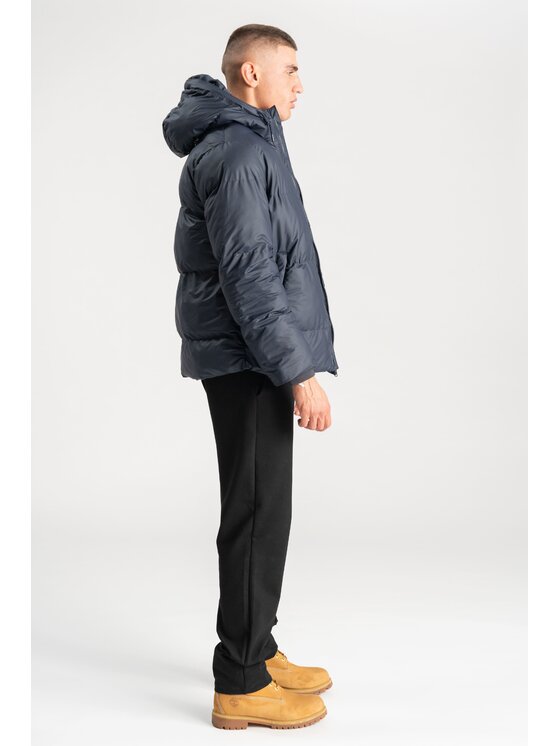 TeeShoppen TeeShoppen Płaszcz 'Basic Collection' Granatowy Regular Fit
