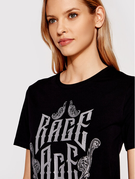 Rage Age Rage Age T-Shirt Eudoxa 1 Czarny Regular Fit