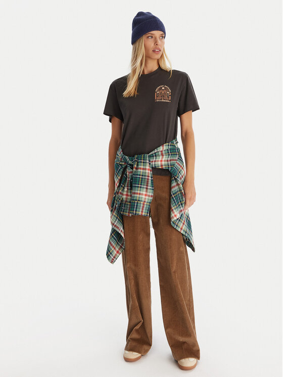 Billabong Billabong Majica EBJZT00496 Črna Oversize