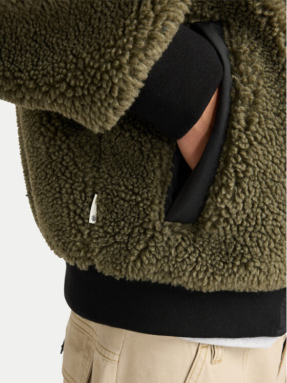 Element Element Fleece Oak Sherpa ELYJK00224 Χακί Regular Fit