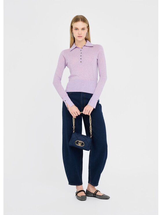 Liu Jo Liu Jo Maglione CF5266MA92O53508 Viola Regular Fit