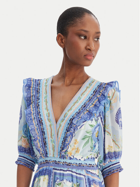 Hale Bob Hale Bob Sommerkleid Lovisa 5YXP670A Blau Regular Fit